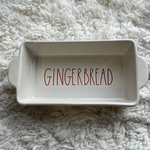 Rae Dunn "Gingerbread”‎ Loaf Pan - Picture 1 of 5